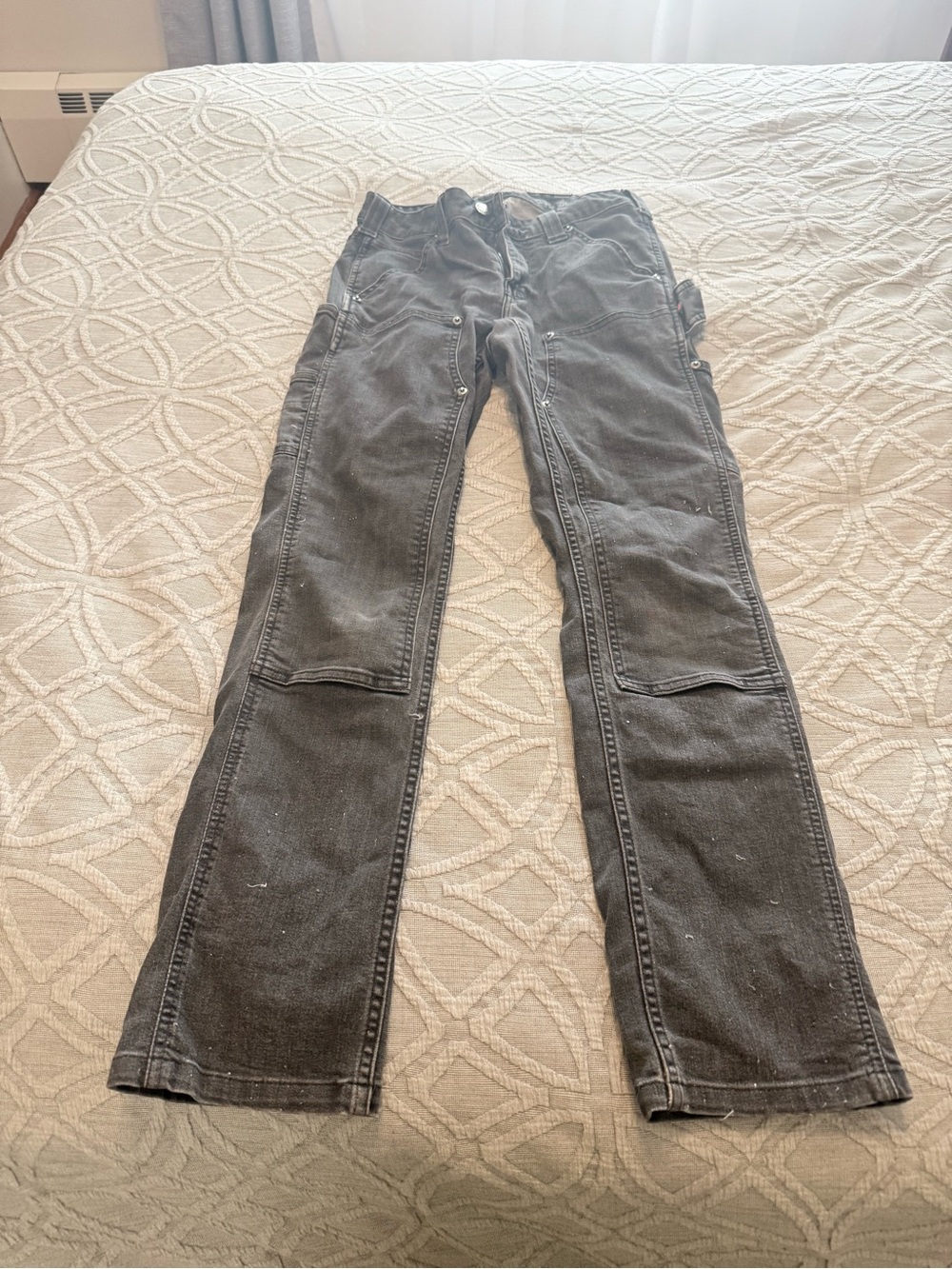 Dovetail Workwear Black Maven Slim 4x32